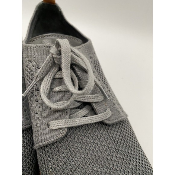 Cole Haan Mens Shoes Size 9.5M Grey Leather Oxford Lace Up Sneakers main image 4